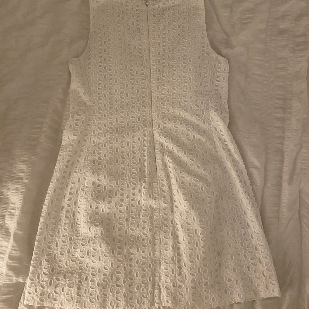 White lace shift dress, lily Pulitzer